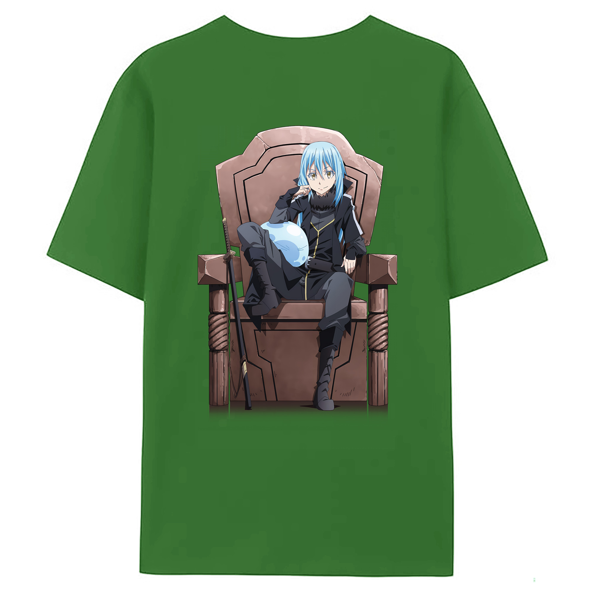（画像用） 転スラ Regarding Reincarnated to Slime レディース半袖Tシャツ(バックプリント)